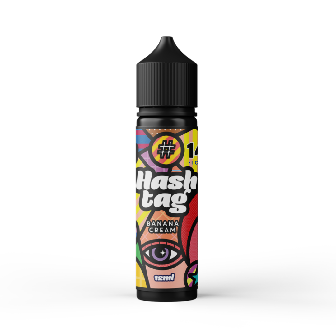 Hashtag Banana Cream Ice Flavor Shot 6/60ml