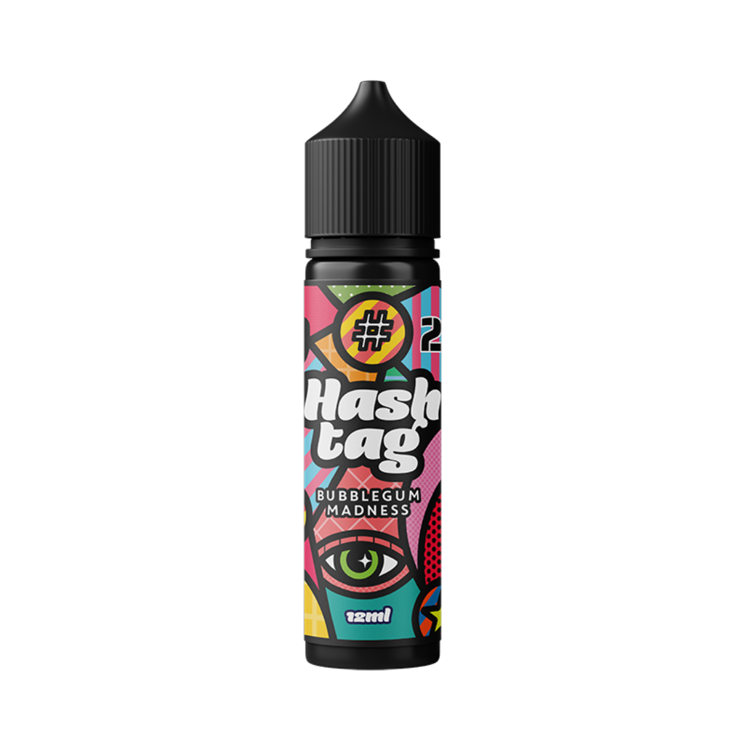 Hashtag Bubblegum Madness Flavor Shot 6/60ml