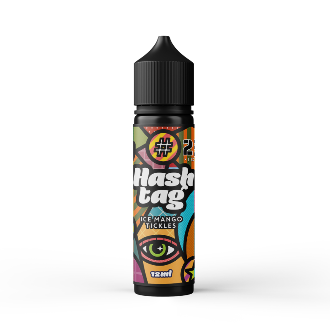 Hashtag Mango Tickles Ice Flavor Shot 6/60ml