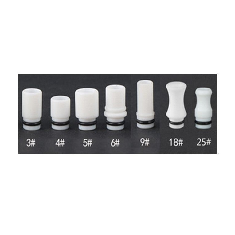 Teflon White Series 510 Drip Tip