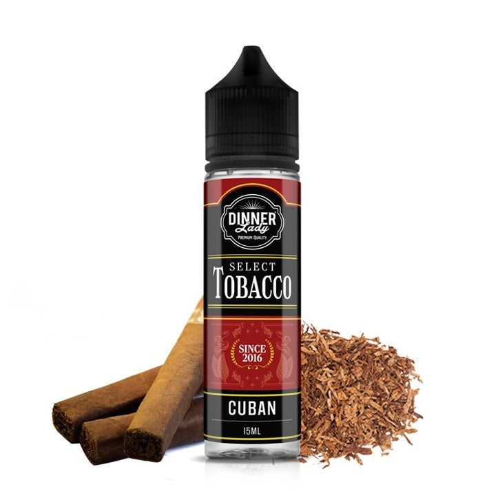 Dinner Lady Select Tobacco Cuban Flavor Shot 15/60ml
