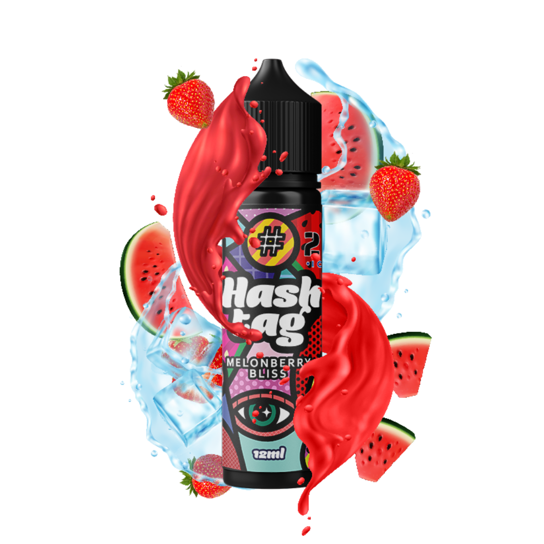 Hashtag Melonberry Bliss Ice Flavor Shot 6/60ml