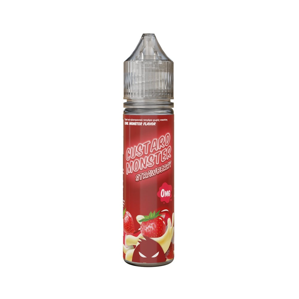 Monster Vape Custard Strawberry Flavour Shot 15/60ml