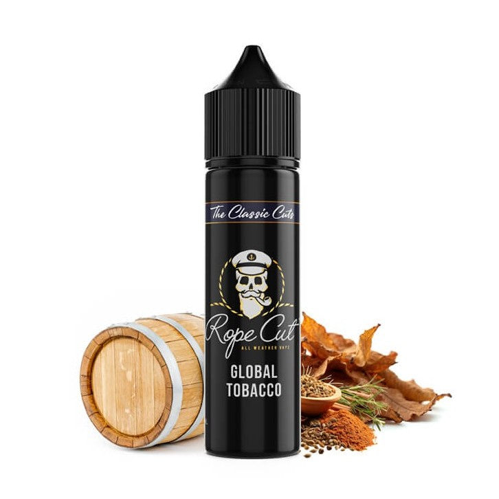 Rope Cut Global Tobacco Flavor Shot 20/60ml – σκούρος καπνός και ξύλο