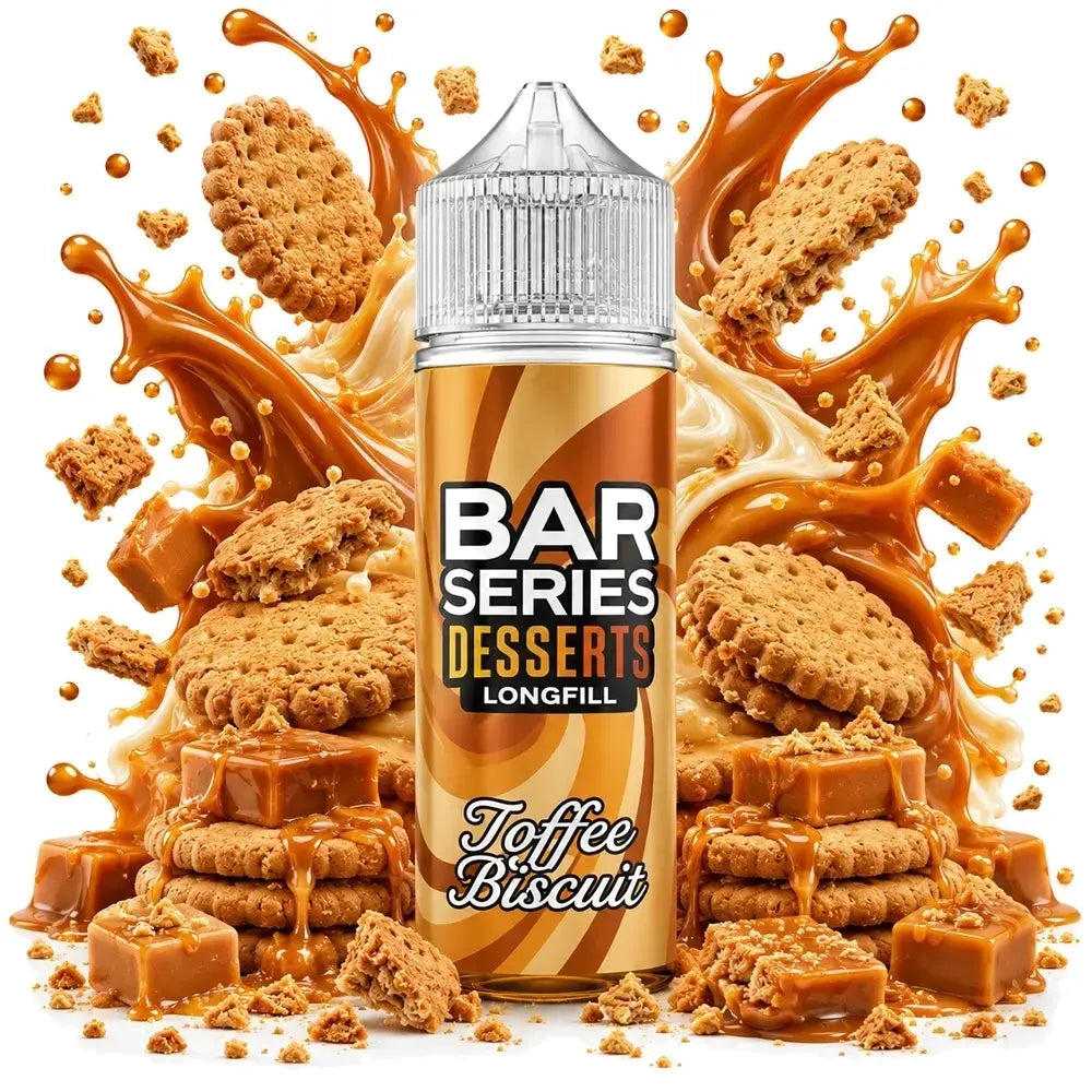 BAR SERIES Toffee Biscuit Flavor Shot 10/120ml