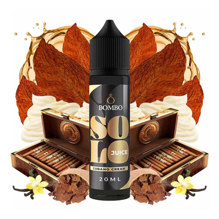 Bombo Solo Juice Cubano Cream Flavor Shot 15/60ml