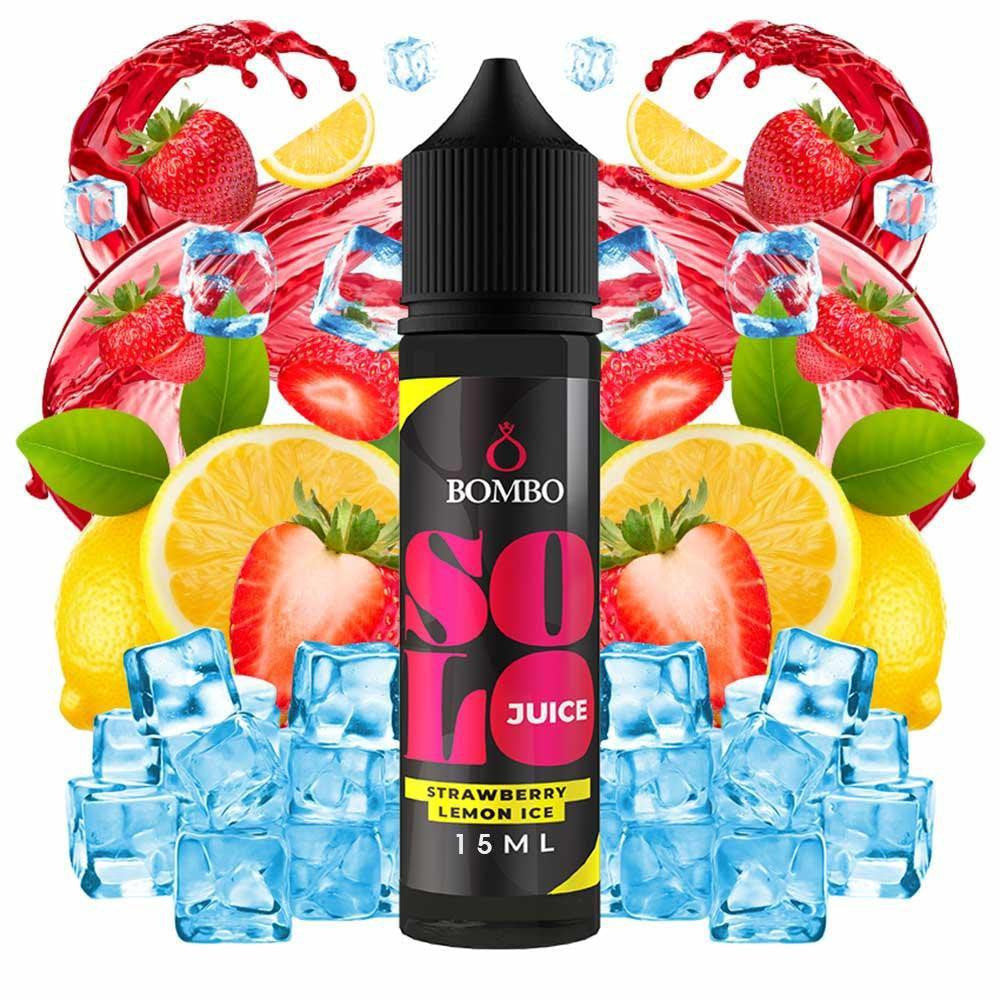 Bombo Solo Juice Strawberry Lemon Ice Flavor Shot 15/60ml