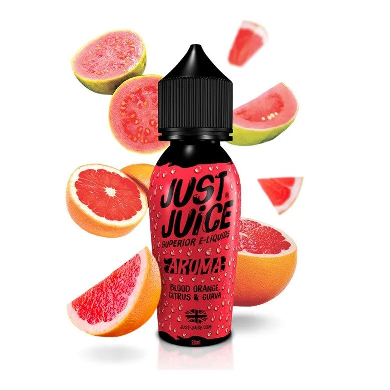 Just Juice Blood Orange Citrus & Guava Flavor Shot 12/60ml
