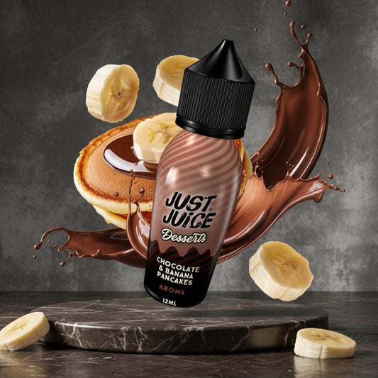 Just Juice Chocolate & Banana Pancakes Flavor Shot 12/60ml