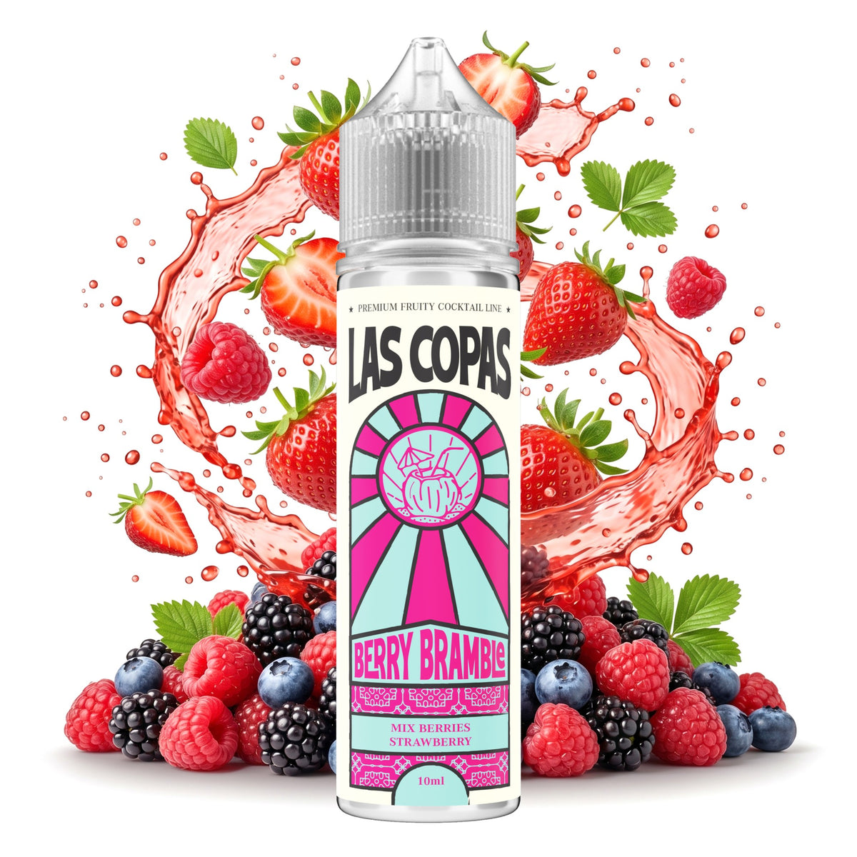 Las Copas Berry Bramble Flavor Shot 10/60ml