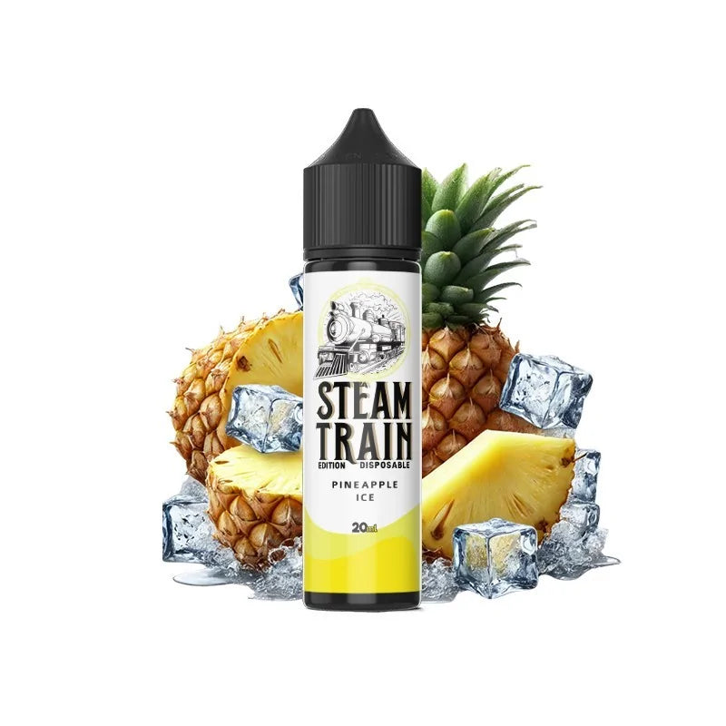 Steam Train Disposable Edition Pineapple Ice Flavor Shot 20/60ml