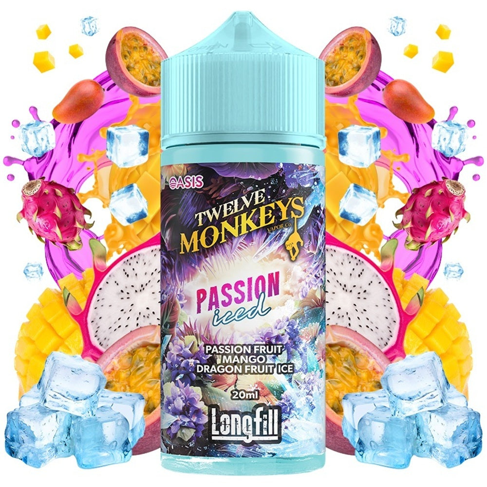 Twelve Monkeys Oasis Passion Iced Flavor Shot 20/120ml