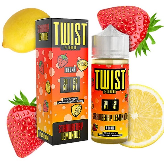 Twist Strawberry Lemonade Flavor Shot 30/120ml – φράουλα και λεμονάδα