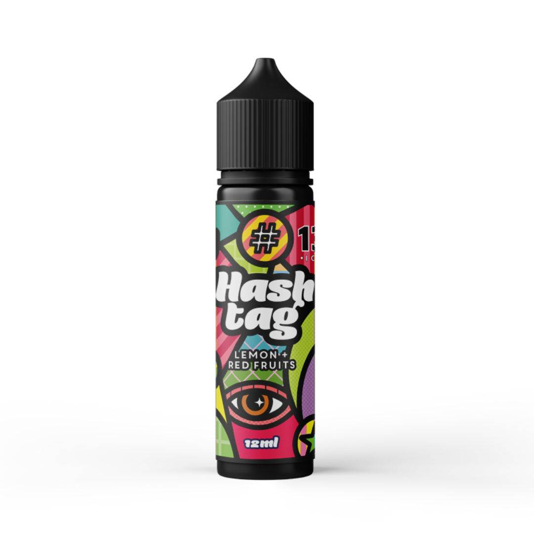 Hashtag Lemon & Red Fruits Ice Flavor Shot 6/60ml