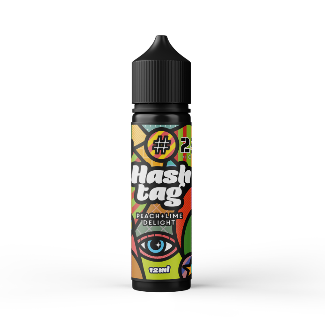 Hashtag Peach & Lime Delight Ice Flavor Shot 6/60ml