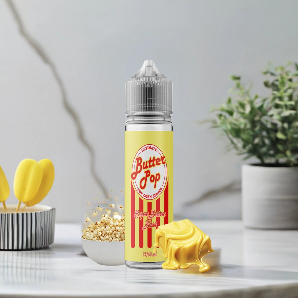 Butter Pop Super Butter Blast Flavor Shot 12/60ml – ποπ κορν και βούτυρο