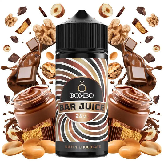 Bombo Bar Juice Nutty Chocolate Flavor Shot 24/120ml