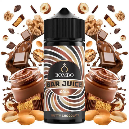 Bombo Bar Juice Nutty Chocolate Flavor Shot 24/120ml