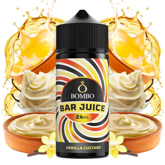 Bombo Bar Juice Vanilla Custard Flavor Shot 24/120ml