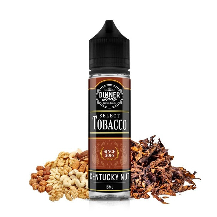 Dinner Lady Select Tobacco Kentucky Nut Flavor Shot 15/60ml
