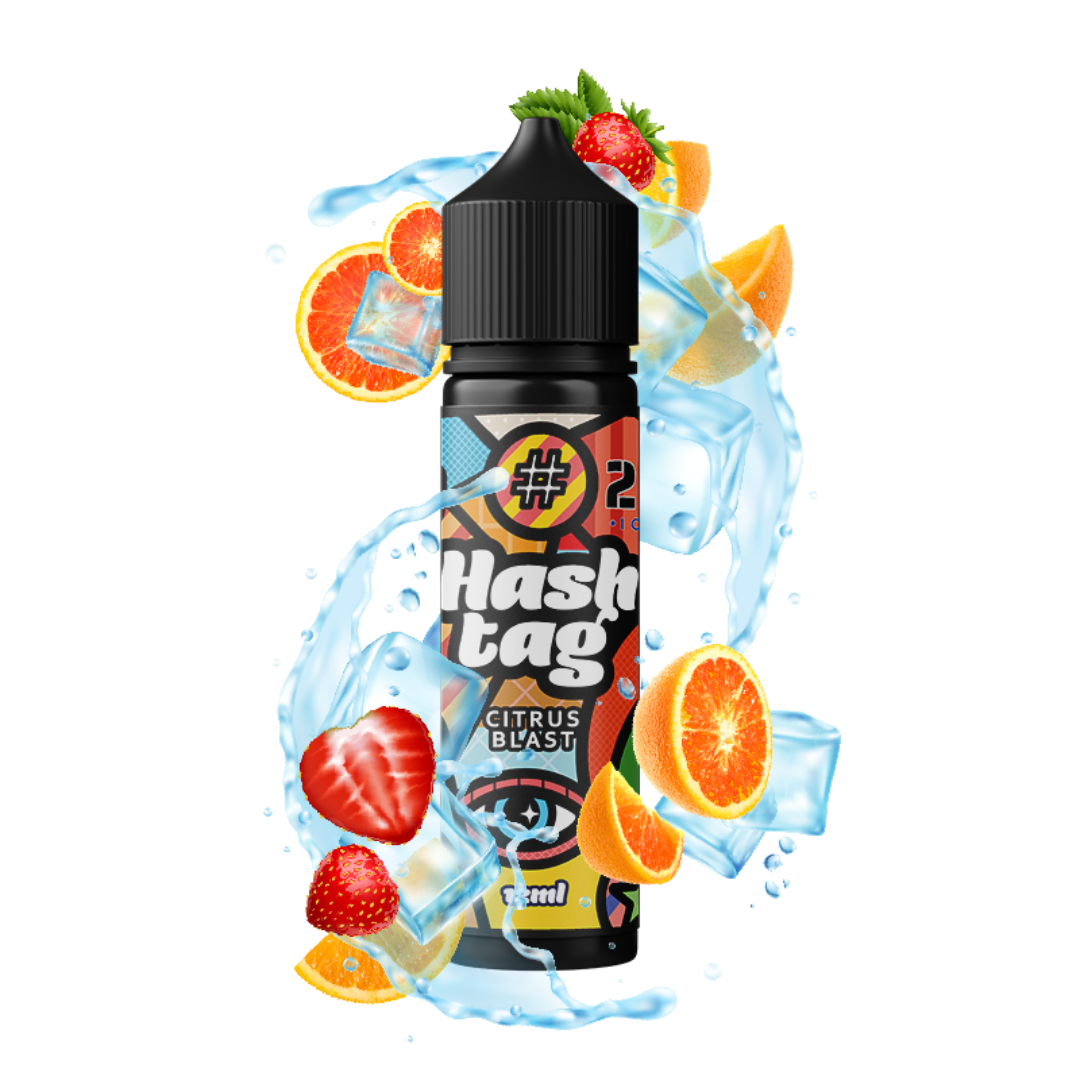 Hashtag Citrus Blast Ice Flavor Shot 6/60ml