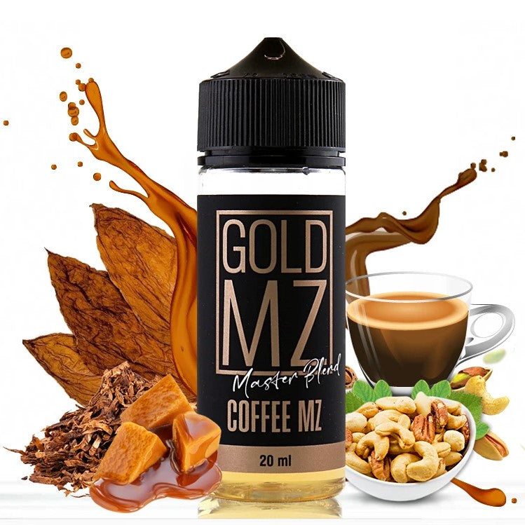 Infamous Original Gold MZ Coffee Flavor Shot 10/100ml – καπνός, καραμέλα, ξηροί καρποί και καφές