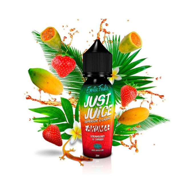 Just Juice Strawberry & Curuba Flavor Shot 12/60ml