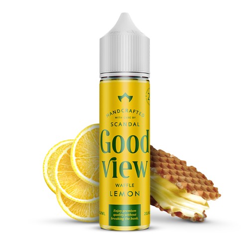 Scandal Good View Waffle Lemon Flavor Shot 12/60ml