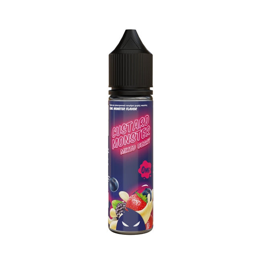 Monster Vape Custard Mixed Berry Flavour Shot 15/60ml