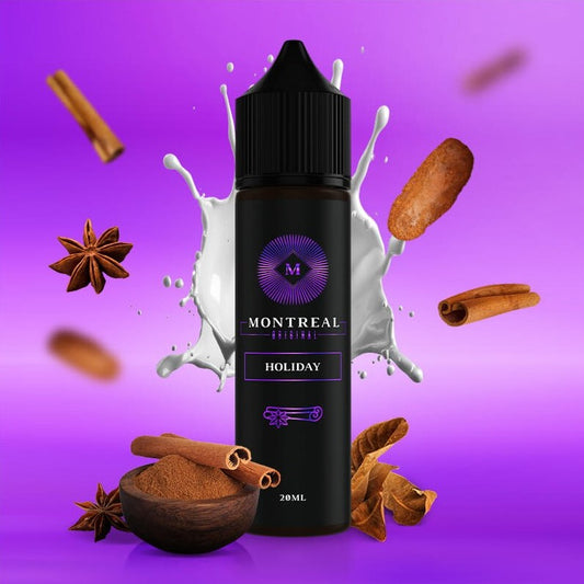 Montreal Original Holiday Flavor Shot 12/60ml