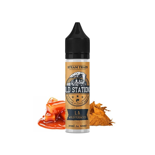 Steam Train Old Stations L.A. Wild Tobacco Flavor Shot 12/60ml & 24/120ml