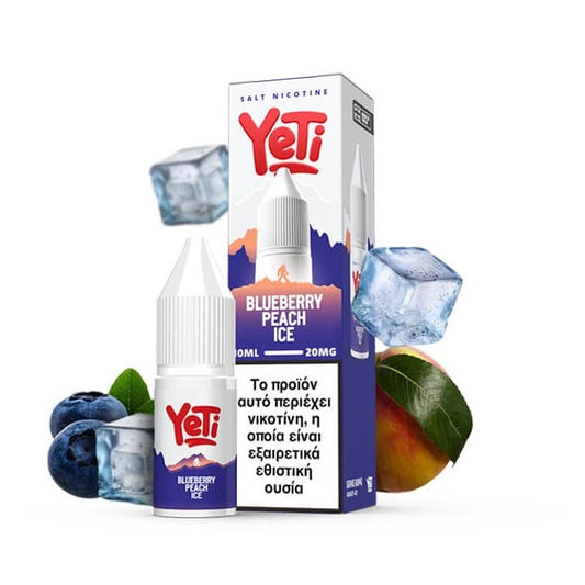 Yeti Summit Blueberry Peach Ice Nicotine Salt 10ml