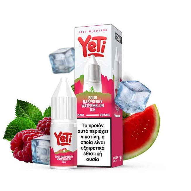 Yeti Summit Sour Raspberry Watermelon Ice Nicotine Salt 10ml
