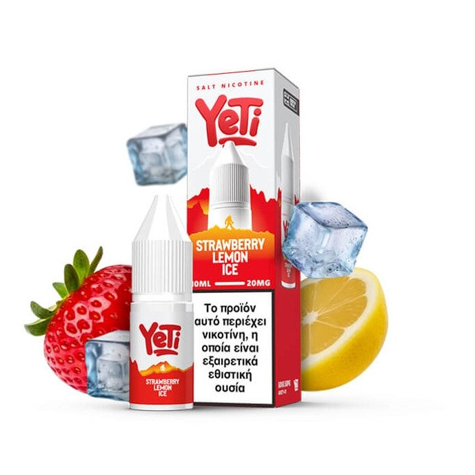 Yeti Summit Strawberry Lemon Ice Nicotine Salt 10ml