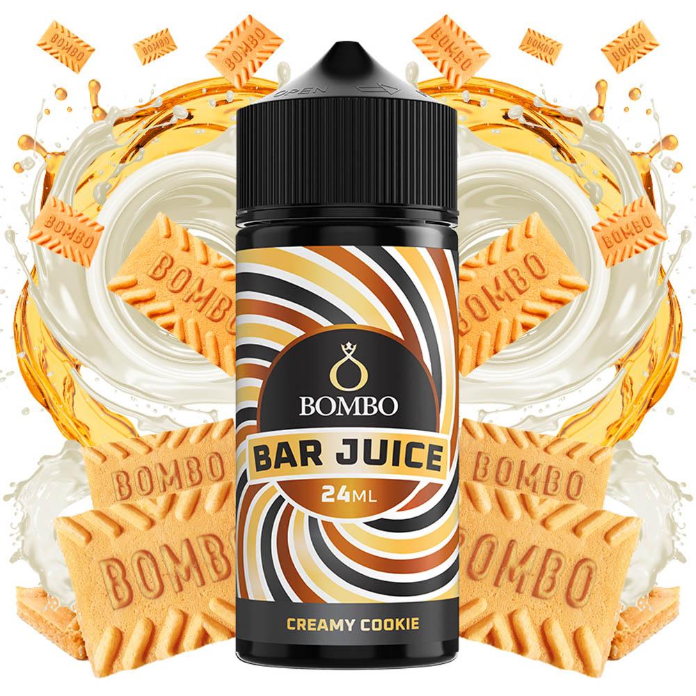 Bombo Bar Juice Creamy Cookie Flavor Shot 24/120ml
