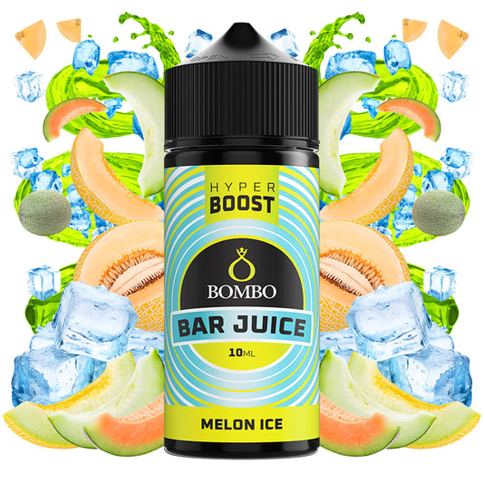 Bombo Bar Juice Hyper Boost Melon Ice Flavor Shot 10/120ml