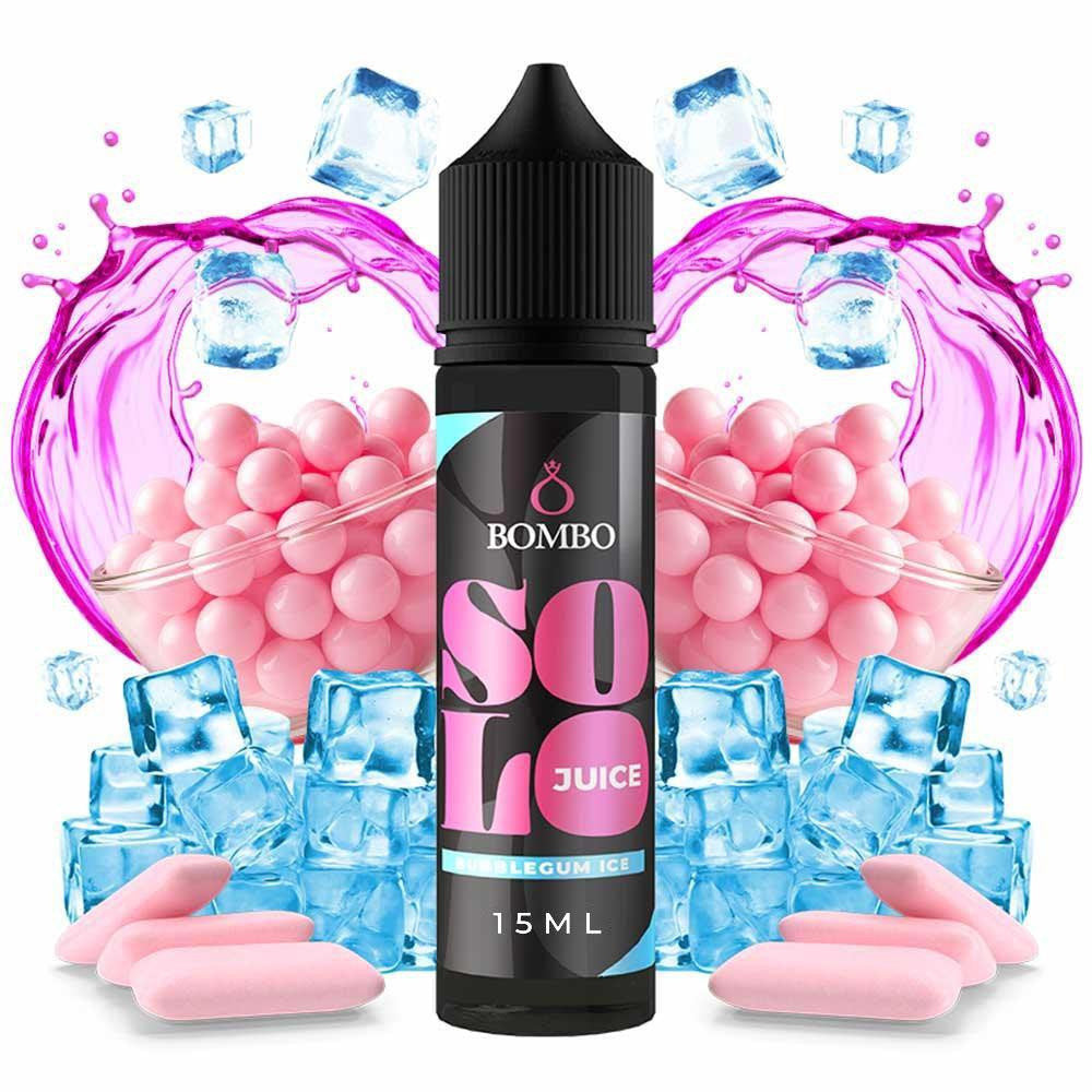 Bombo Solo Juice Bubblegum Ice Flavor Shot 15/60ml