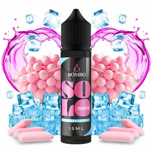 Bombo Solo Juice Bubblegum Ice Flavor Shot 15/60ml