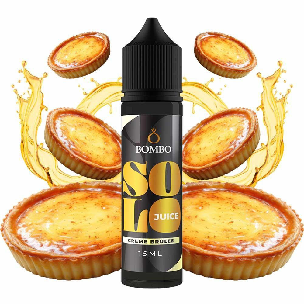 Bombo Solo Juice Creme Brulee Flavor Shot 15/60ml