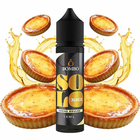 Bombo Solo Juice Creme Brulee Flavor Shot 15/60ml
