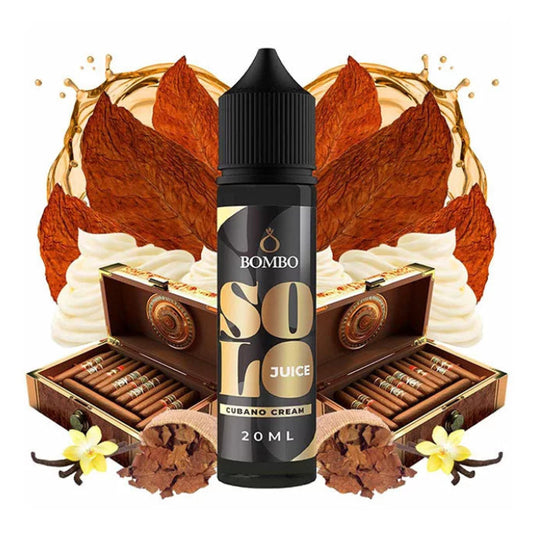 Bombo Solo Juice Cubano Cream Flavor Shot 15/60ml