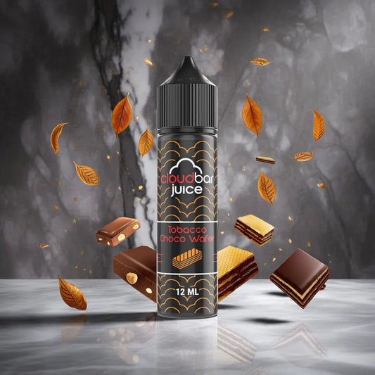 Cloud Bar Juice Tobacco Choco Wafer Flavor Shot 12/60ml