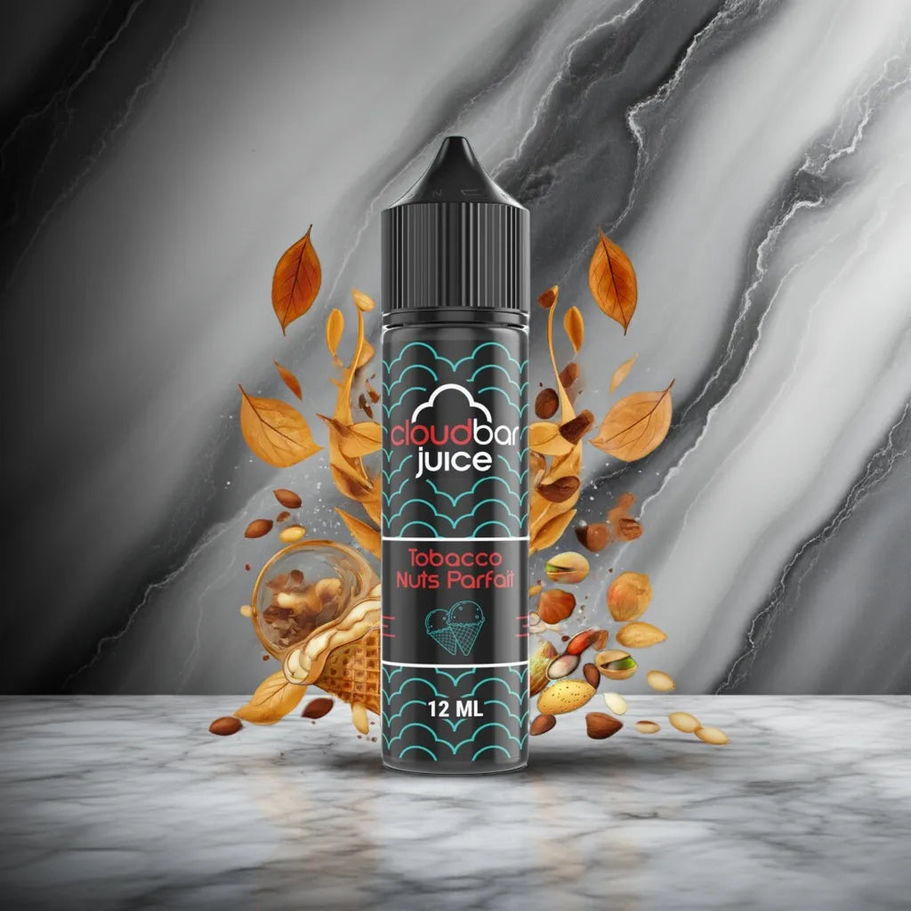 Cloud Bar Juice Tobacco Nuts Parfait Flavor Shot 12/60ml