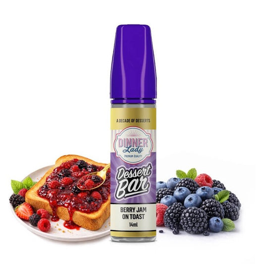 Dinner Lady Dessert Bar Berry Jam on Toast Flavor Shot 14/60ml