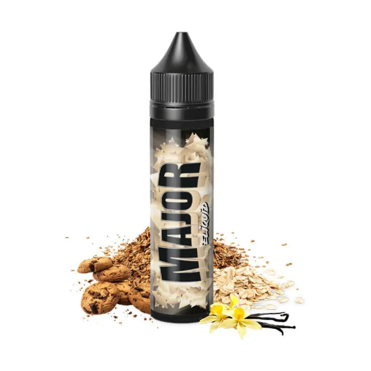 Eliquid France Major Flavor Shot 10/70ml με μπισκότα, δημητριακά και βανίλια