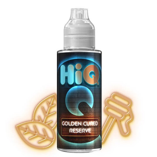 HIQ Golden Cured Reserve Flavor Shot 20/120ml