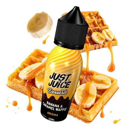 Just Juice Banana & Caramel Waffle Flavor Shot 12/60ml