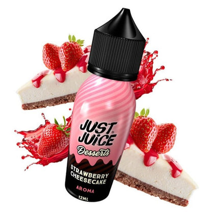 Just Juice Strawberry Cheesecake Flavor Shot 12/60ml