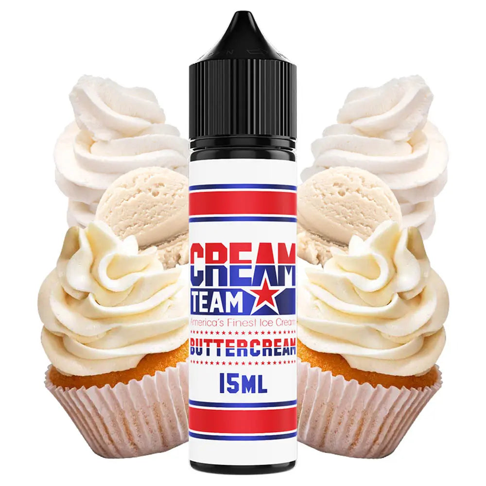 Kings Crest Cream Team Buttercream Flavor Shot 15/60ml