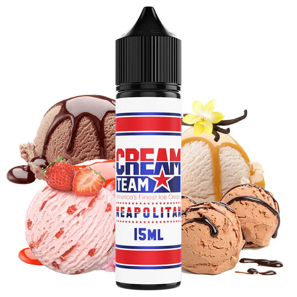 Kings Crest Cream Team Neapolitan Flavor Shot 15/60ml